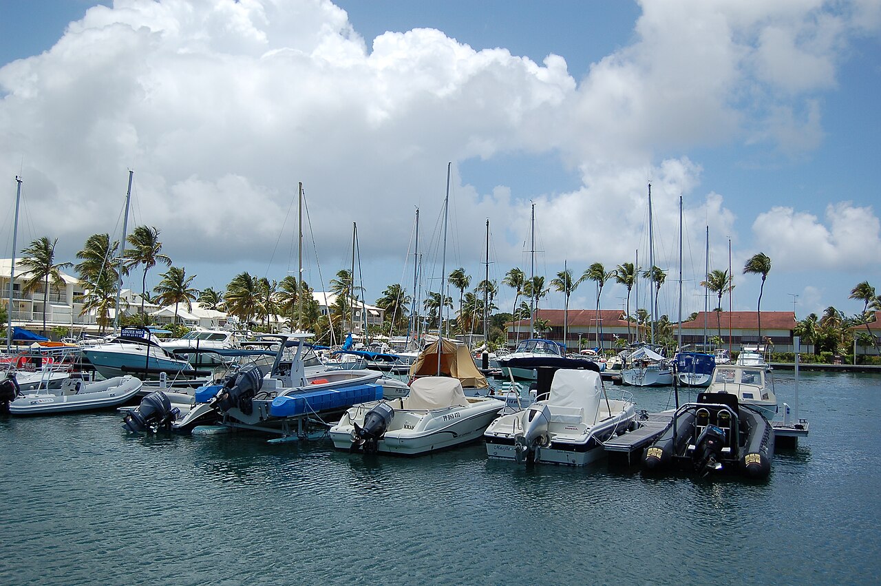Marina de Saint-François en Guadeloupe