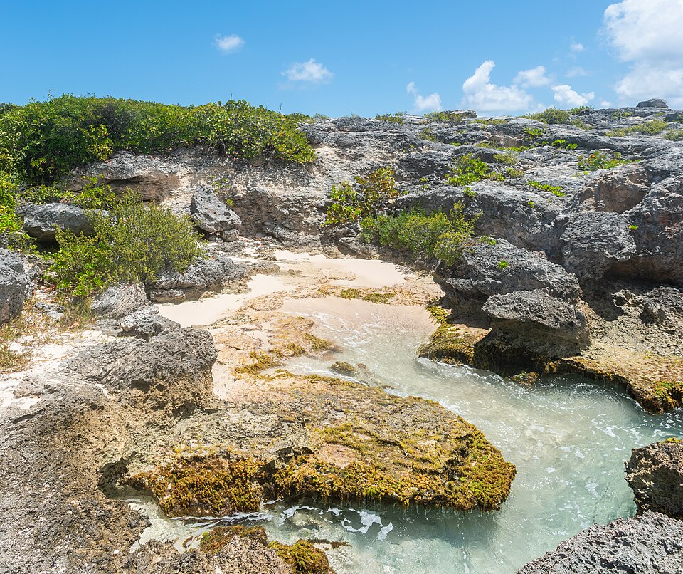Côte sauvage près de la Pointe des Châteaux